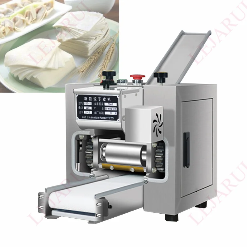 

Dumpling Wrapper Machine110v Rolling Pressing Pastas Slicer Kitchen Commercial Home 220v Round Square Wonton Skin Maker Moulding