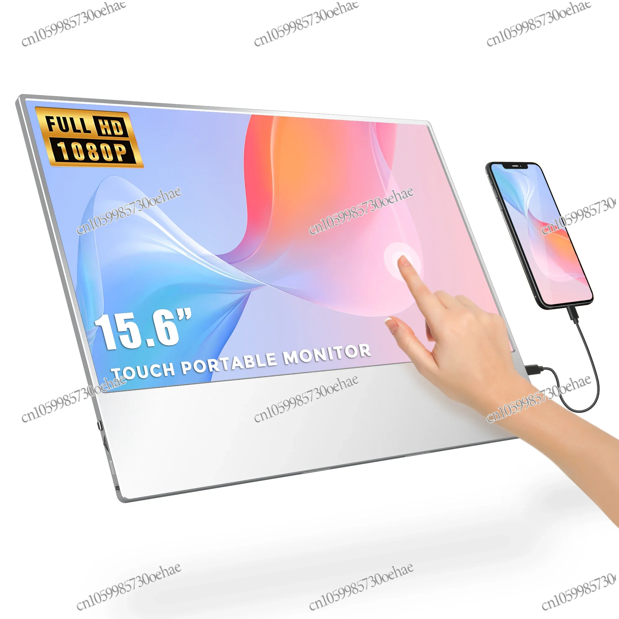 4Mm Ultra-narrow Frame Ultra-thin Ultra-thin Integrated Design 15.6 Inches 1080p on-Cell Touch Mini High Definition