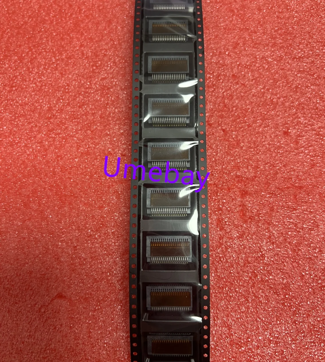 10pcs /  QSFP+connector 38Pin optical fiber module cage 40G seat patch SMT gold-plated