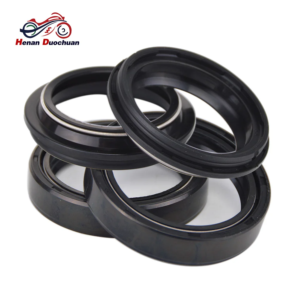 

43x55x11 43 55 Motorcycle Front Fork Dust Seal Oil Seal With Spring for Honda CBR1000RR Yamaha FZS1000 FZS 1000 FZ1 FZ6 MT01 R1