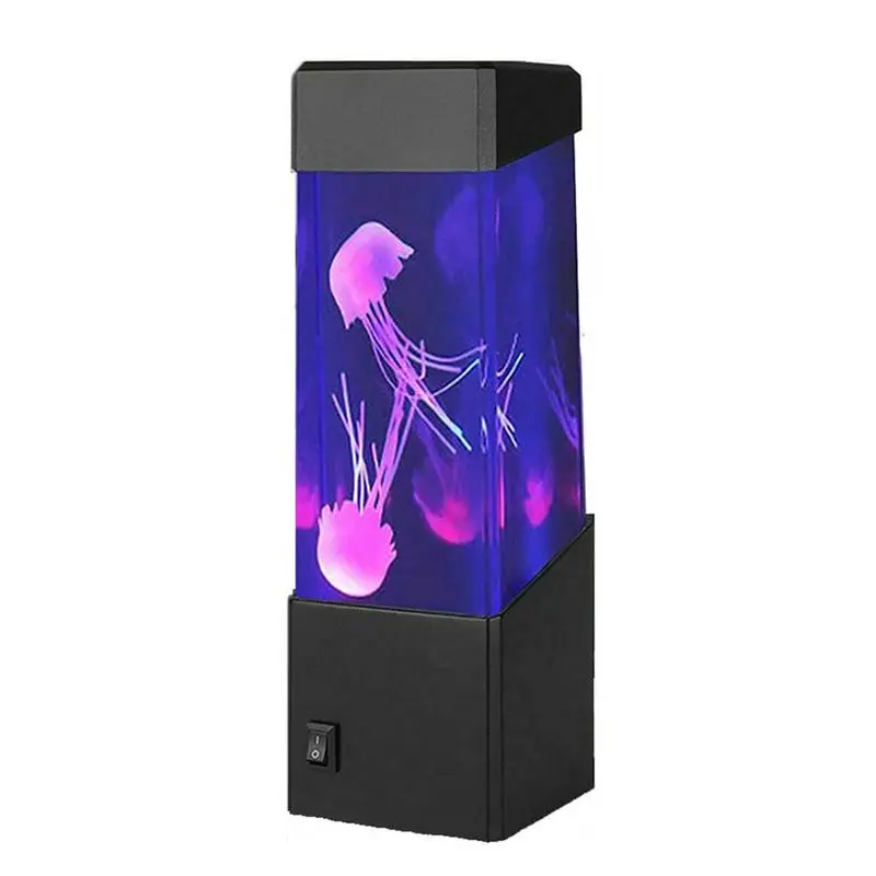 Jellyfish Tank Light Jellyfish Tank Table Lamp With Color Changing Light LED Animated Jellyfish Lamp Jellyfish Dance To The