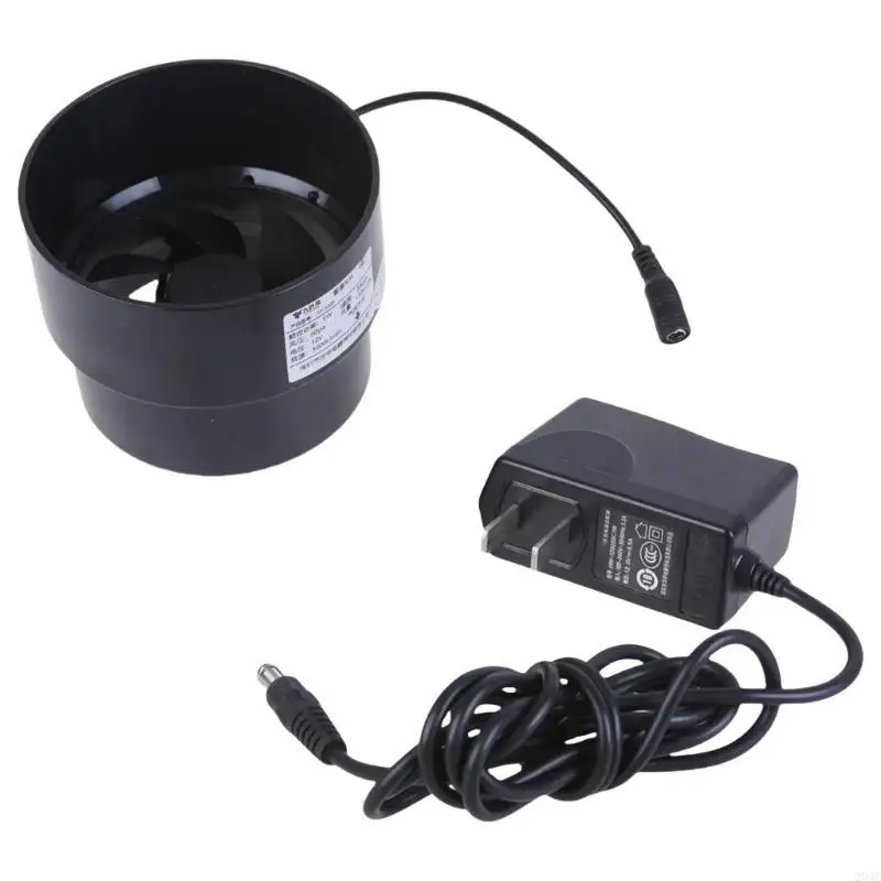 

203C Inline Duct Fan 9.7cm Ventilation Exhaust Boosters with Quiet Operation for Grow Tents Powerful Airflows and Low Noise