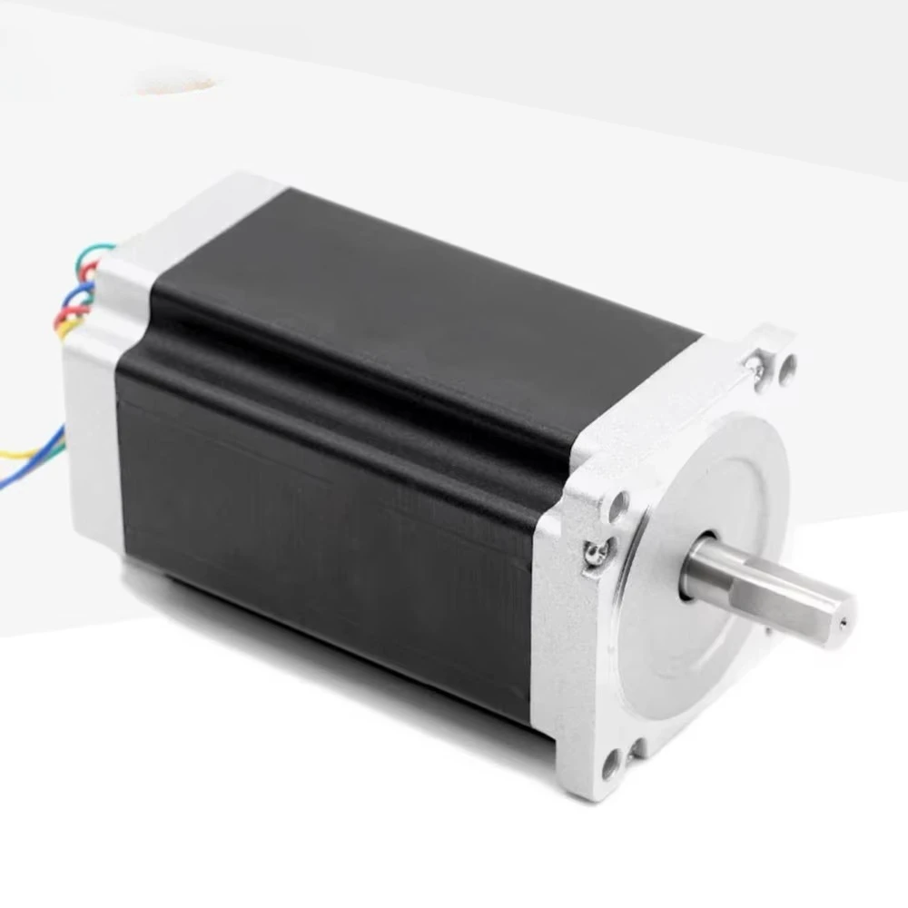86x86x150mm alto torque 12n.m nema34 motor de passo de alta potência 120kg.cm de paso nema 34 kit de controle numérico de motor de passo