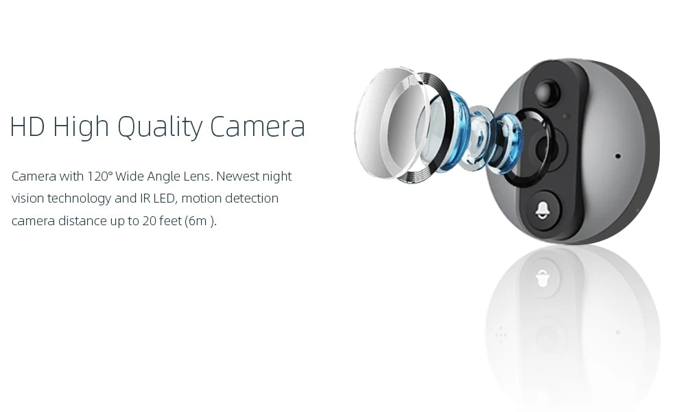1080P Tuya Wi-Fi video doorbell 4