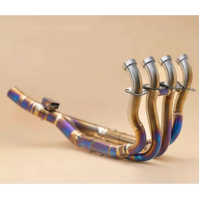 

STLF Handmade Titanium Alloy Exhaust Suit for S1000RR S1000R New Condition with Premium Value