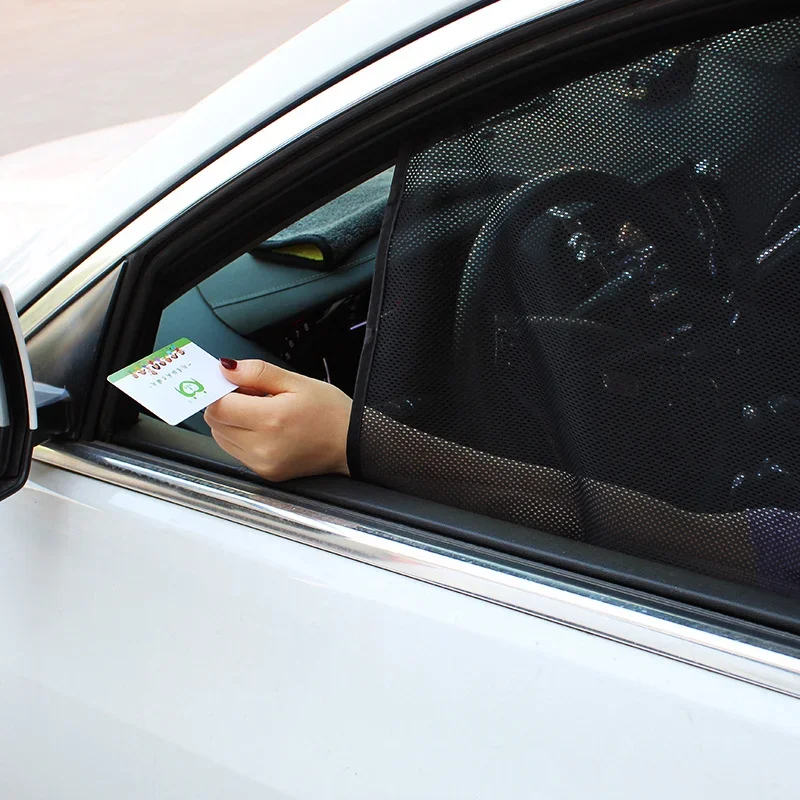 New Car General Sunshade Heat Insulation Sunshade Net Side Guard Board Car Net Magnetic Curtain Matching Car Sunshade Tourism