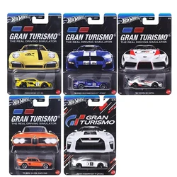 Hot Wheels-Real Alloy Driving Simulator Car para Meninos, Original, BMW, Ford, Mustang, Brinquedos para Meninos, Nissan, Toyota, Presente, 1, 64