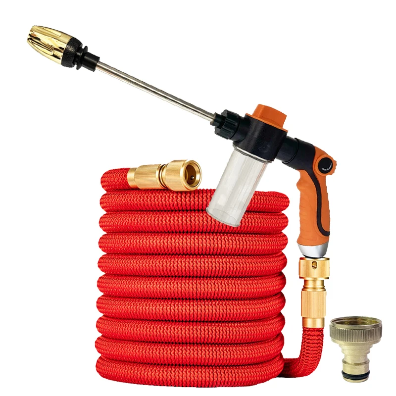 

Новый расширяемый садовый шланг, гибкий шланг для мойки автомобиля, пенопластовый шланг для водяного пистолета, садовый опрыскиватель, садовый поливочный шланг, инструменты для орошения ﻿