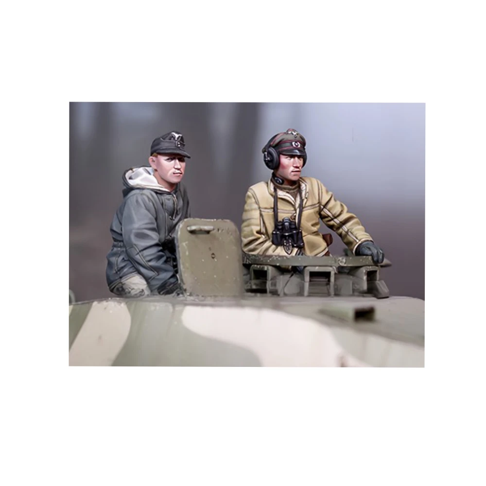 

Набор моделей 1:35, набор смолы Panzer Crew Set (2 фигурки)