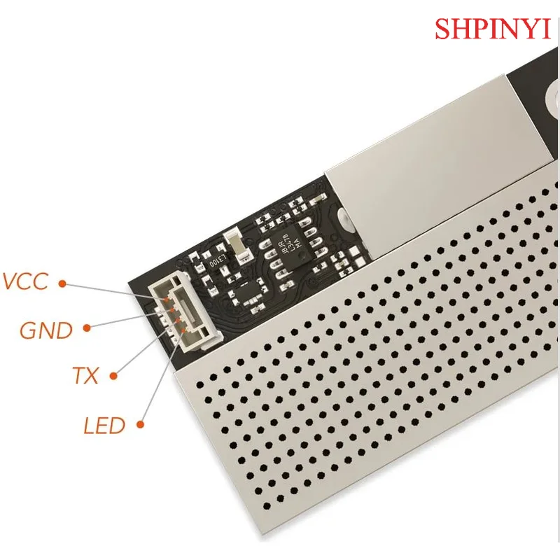Aikesi Home Radon Detector Uart Bus Semiconductor Sensor 3.3bq/m³-37kbq/m³ 0.09~1000pci/l Air Quality Sensor