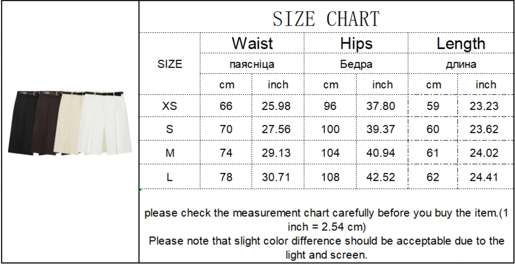 TFMLN Damen-Knielange Hose, schlicht, hohe Taille, Sommer, lässig, weites Bein, gerade Hose mit Gürtel, elegante kurze Damenhose – Detail 1