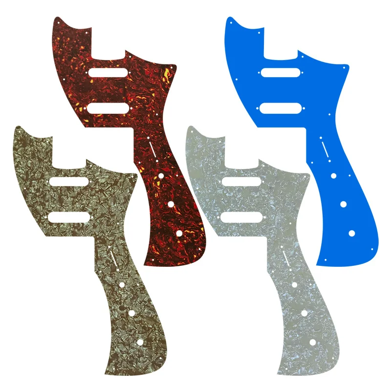 5pcs Xinyue Custom Guitar Parts - For US Fender Alternate Reality Meteora SS Guitar Pickguard Multicolor Selection