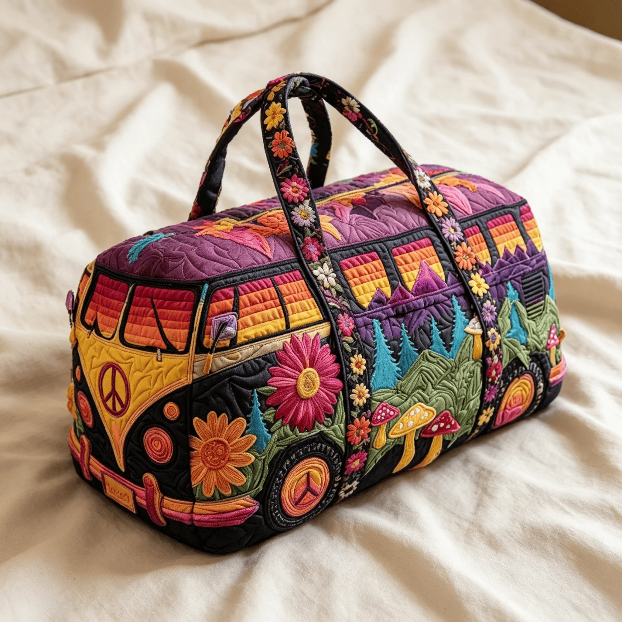 Vintage Bohemian Duffel Bag 2