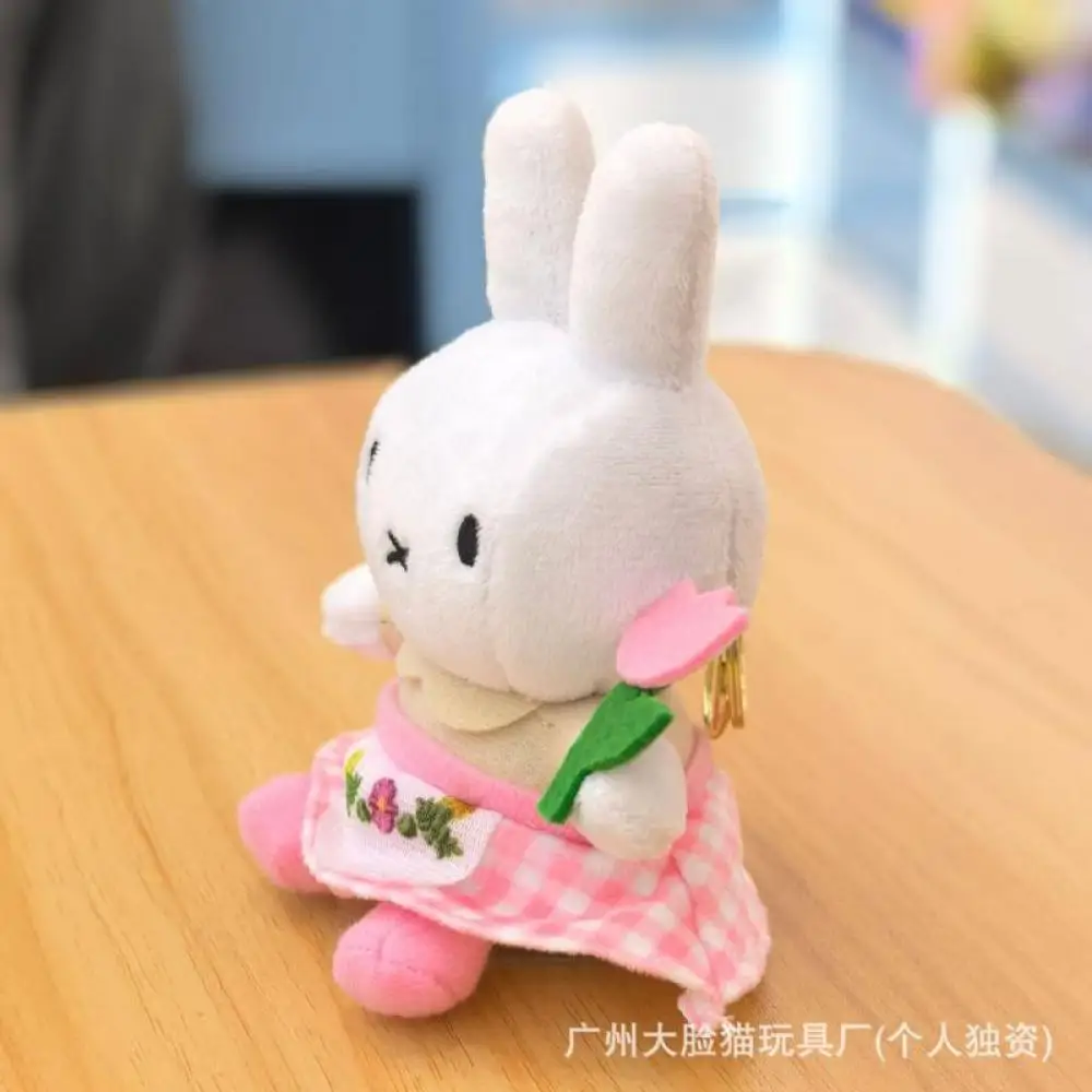 Nijntje sleutelhanger Japans meisje make-up tas autosleutel cartoon pluche pop hanger Koreaanse kinderen schattig knuffel meisje verjaardagscadeau