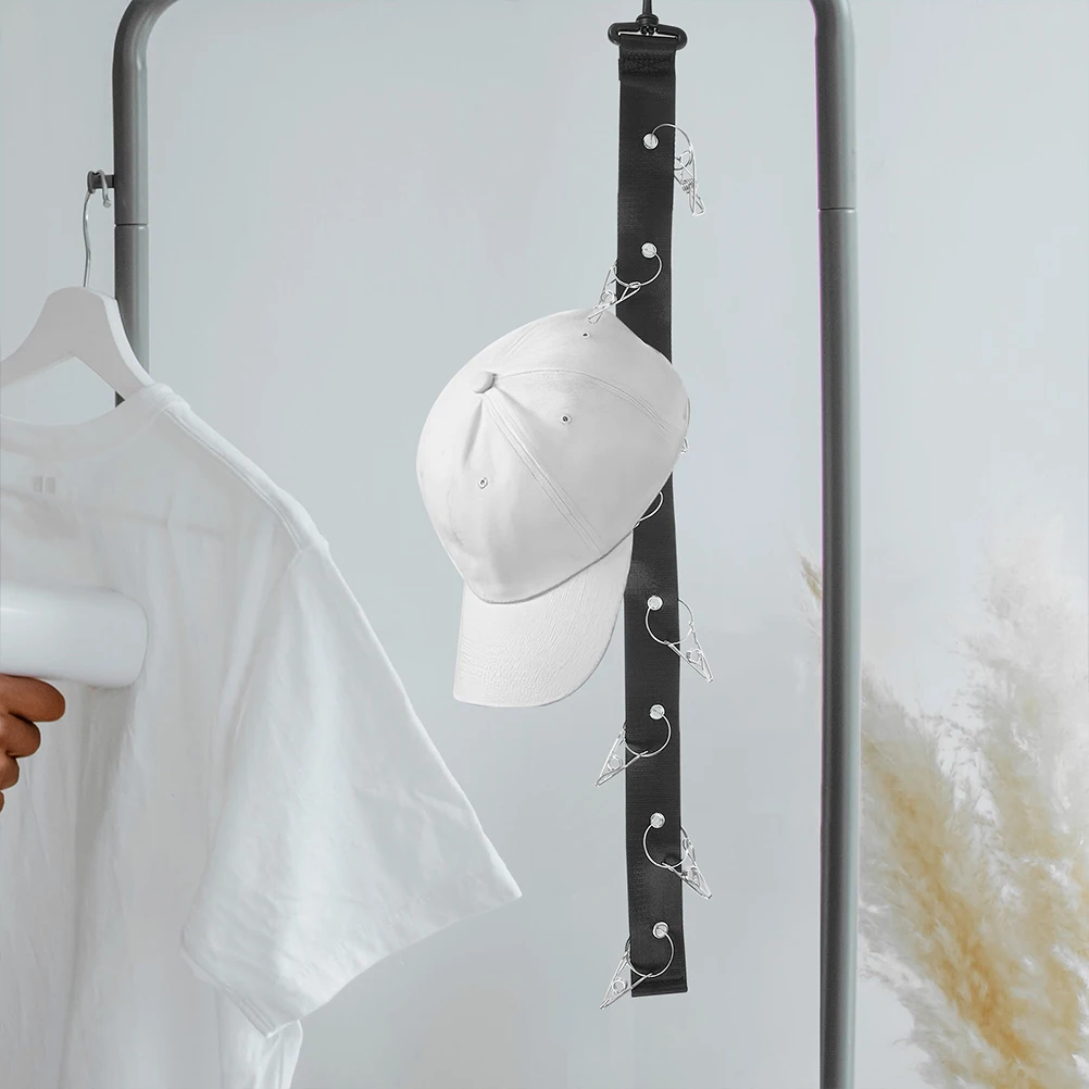 

1pcs Hanging Drying Rack for Hockey Gear Outdoor Camping Storage Lightweight Portable Sports Equipment Organizer Strap Oxford