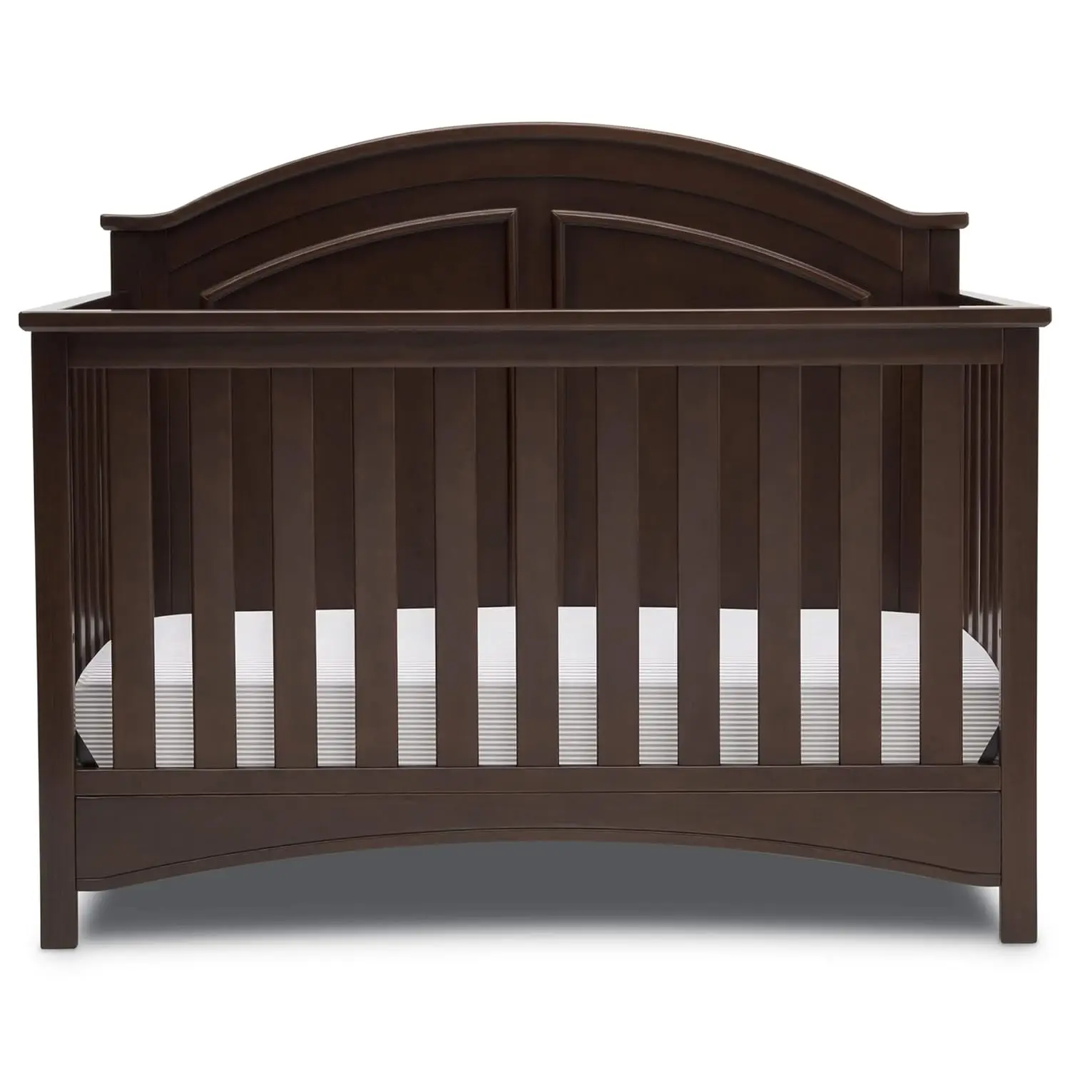 

Delta Children Perry 6-in-1 Convertible Crib - Greenguard Gold Certified, Walnut Espresso