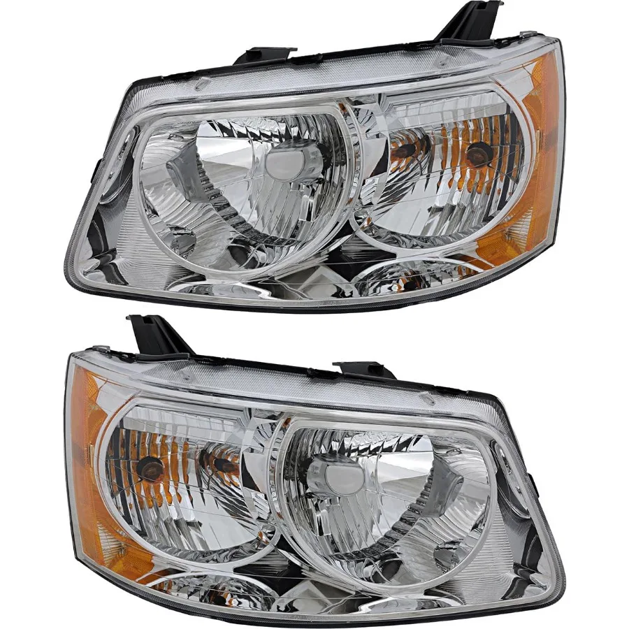 

For Pontiac Torrent Headlight 2006 2007 2008 2009 Driver and Passenger Side Headlamp Assembly Replacement