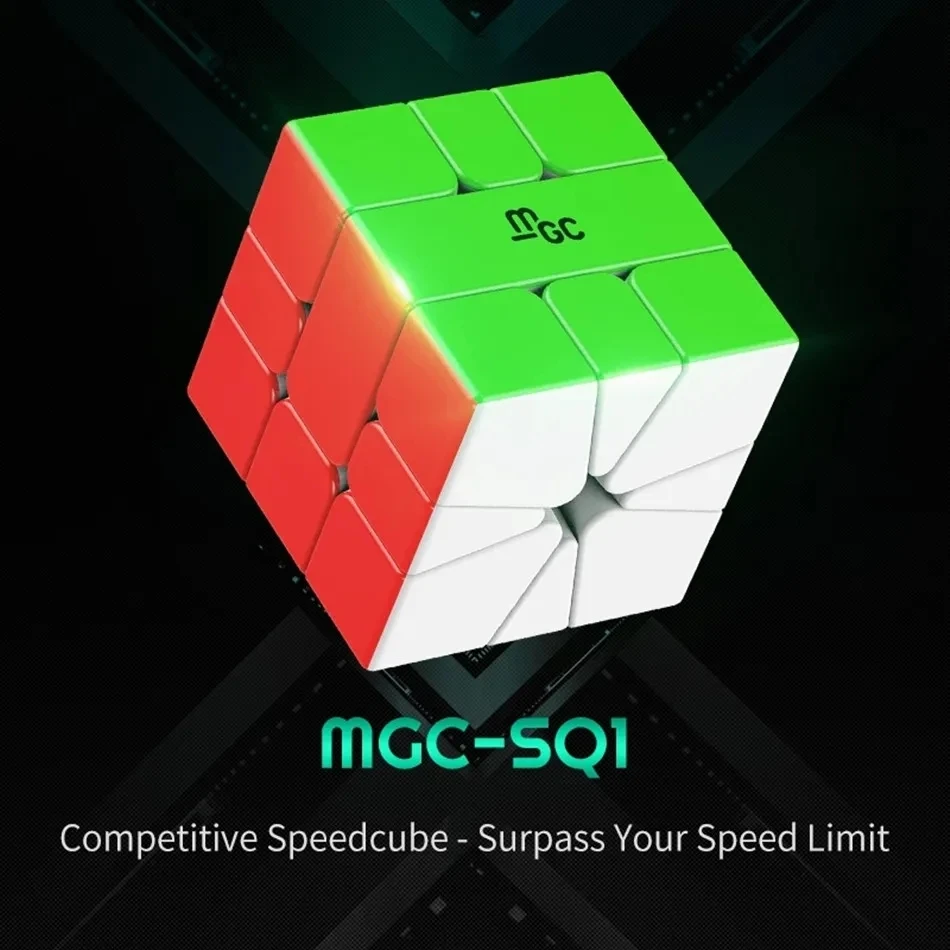 YongJun MGC SQ1 Magnetic Speed Cube SQ-1 Magic Cube Puzzle YJ MGC Series Square Learning Educational Kids Cubo Magico Toy Game