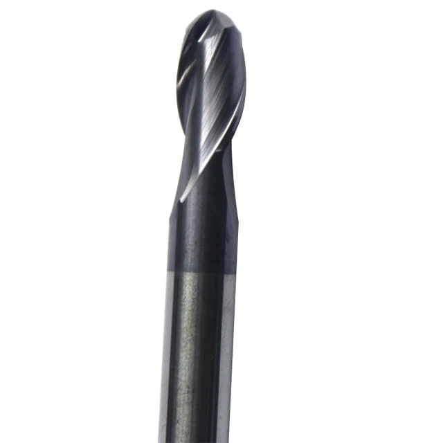 CNC 2 Flute Solid Carbide Taper Ball Nose End Mill Router Bits OEM/ODM
