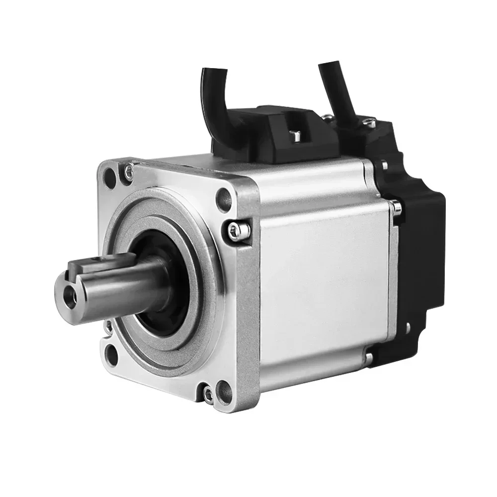 motor factory gearbox ac motor servo  220v driver 80mm 750W 2.39nm factory With absolute encoder 17bit for CNC machine Hot sales