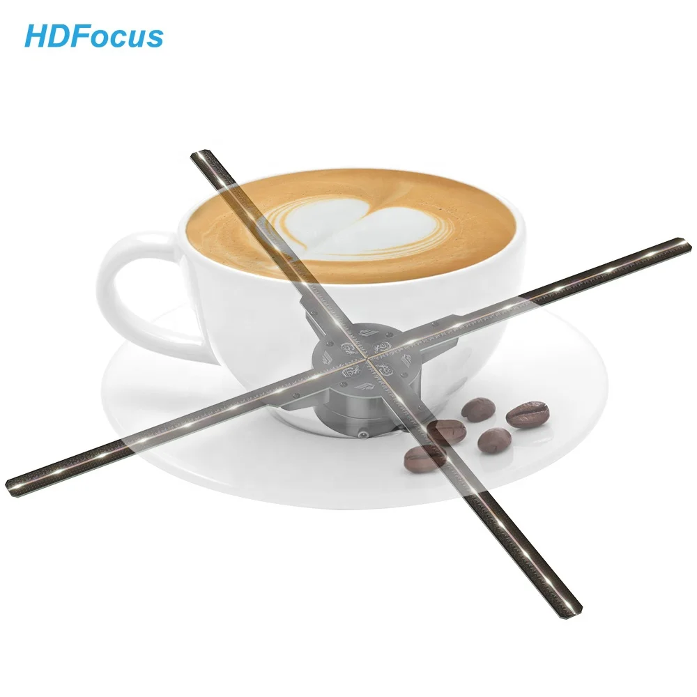 3D Hologram Fan Holographic Fan Led Fan 3d Hologram Display Projector Outdoor Advertising 3D Holographic Projection