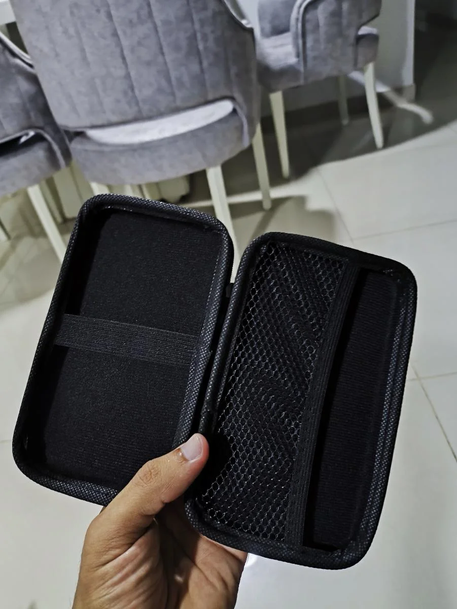 1Pcs EVA Hard Shell Protective Carrying Case For R36S Handheld Game Console Durable Portable Storage Bag With Game Card Storage