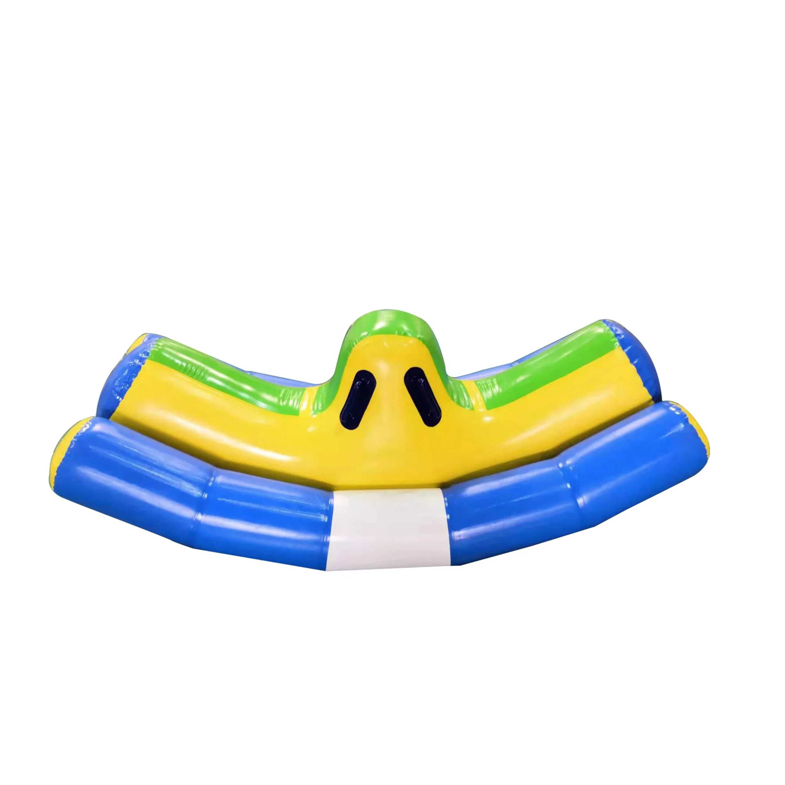 Best Selling Commercial Inflatable Game Banana Boat Inflatable Game Floating Swing Water Seesaw