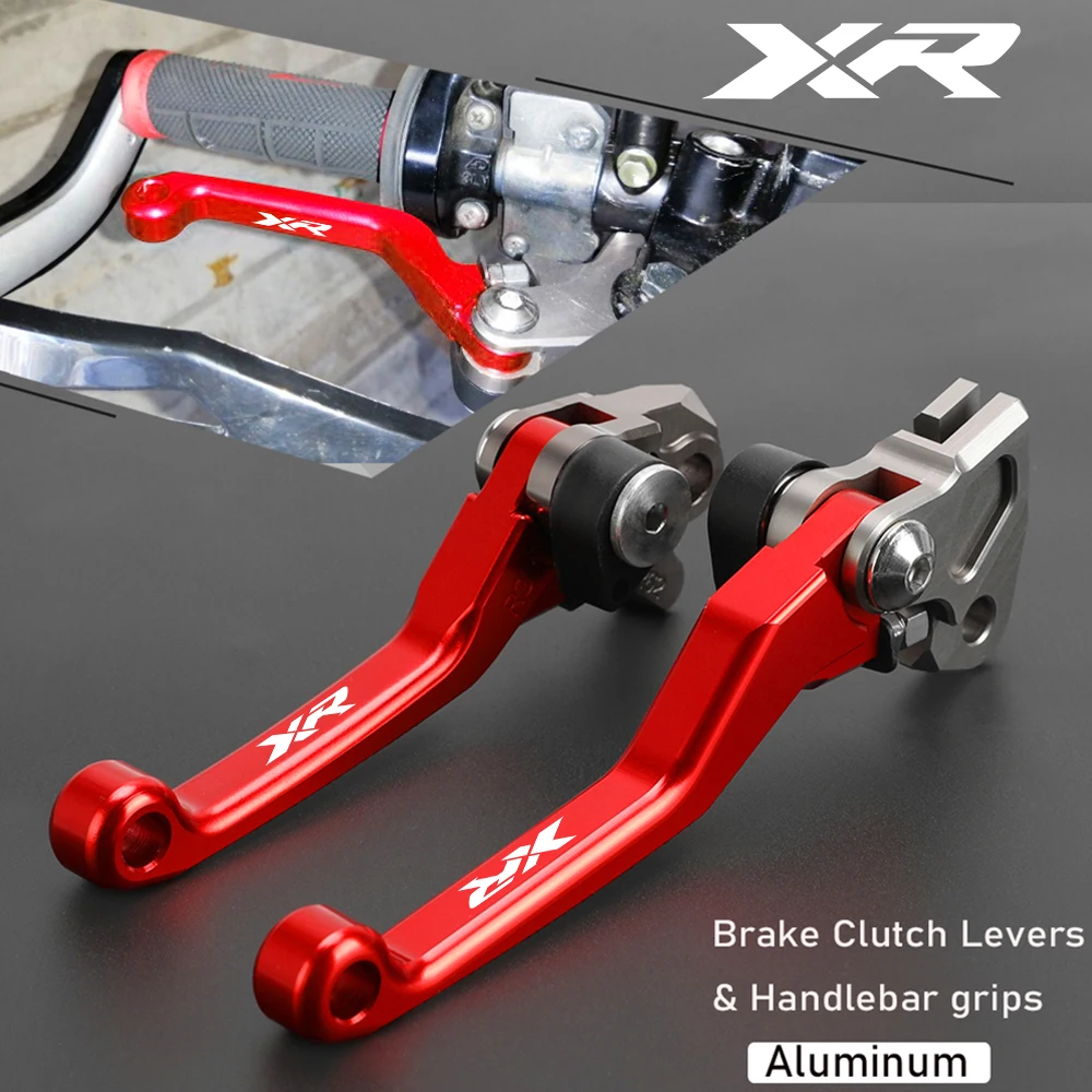 For Honda XR230 XR250 XR400 MOTARD BAJA XR650R Motorcycle Motocross Pit Dirt Bike Pivot Brake Clutch Levers XR 650R 230 250 400