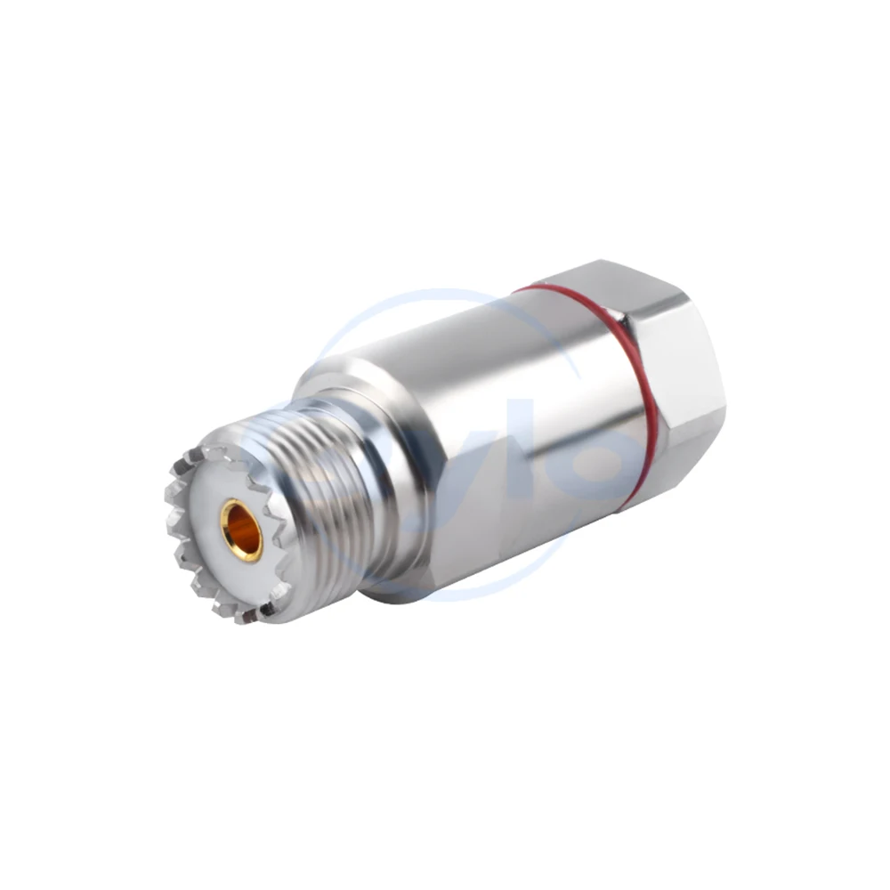 UHF/M-type female connector for walkie-talkie 50-9 feedline ultra-flexible UHF-K jumper cable SL16 radio antenna (1 pcs)