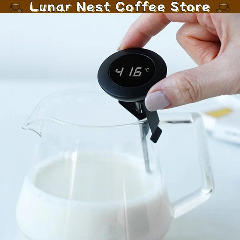 Timemore Small T Digital Probe Thermometer High Precision For Coffee Milk Latte Art Kitchen Cooking Portable Temperature Gauge
