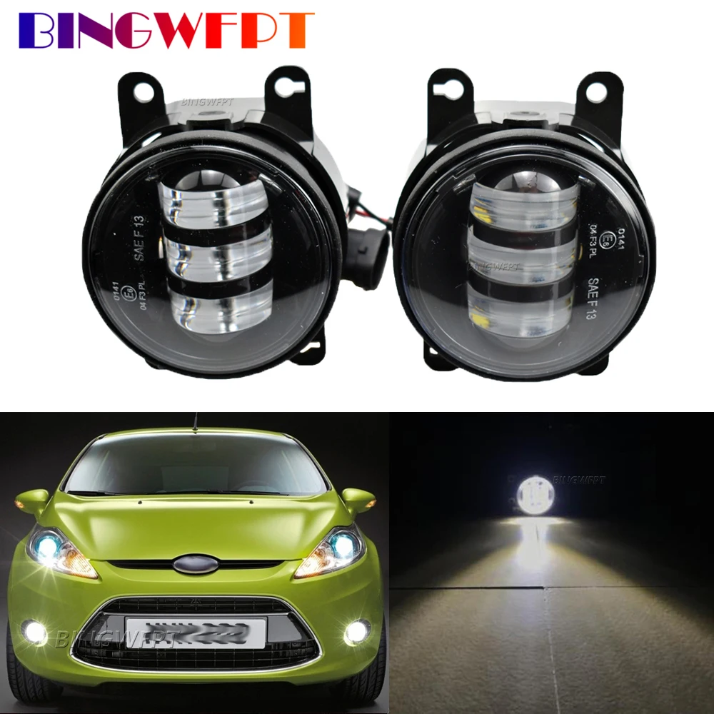 LED Fog Lights For Ford Figo 2015 2016 For Ford C-Max 2 MPV 2010-2015 For Ford EcoSport 2013 2014 2015 2016 2017 For Ford Falcon