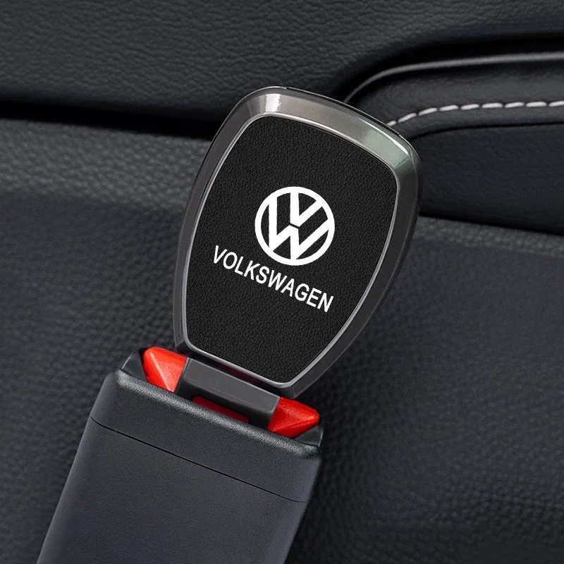 

Автомобильный зажим для ремня безопасности, удлинитель, индивидуальная эмблема, аксессуары для VW Volkswagen Polo Golf 5 6 7, Passat TIGUAN, автомобильные аксессуары