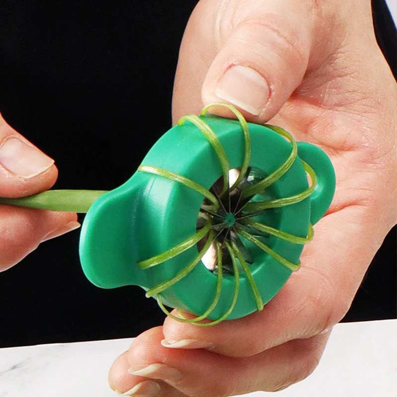 Shallots Shred Slicer Plum Blossom Onion Scallions Easy Cutter Speedy Food Chopper Gemüsereibe Küchenzubehör