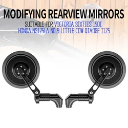 Motorcycle Accessories for VICTORIA MOTORRAD Sixties 150Si/Sixties 250Si/Sixties 300i Honda CB650R CB400F Modified Retro Mirrors