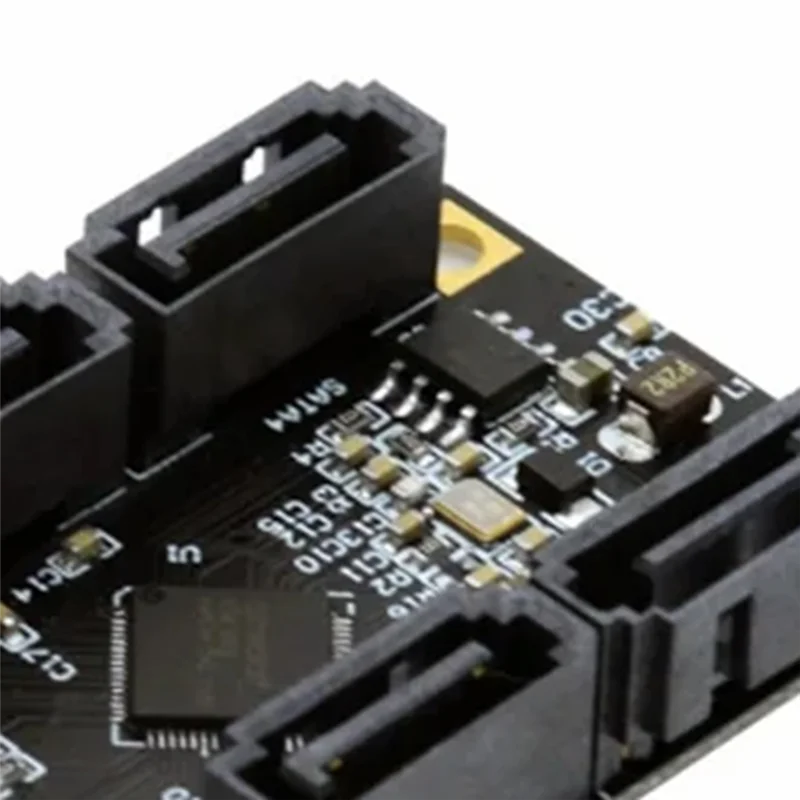 

Well Made-A+E PCI Express Mini PCI-E PCI Express Expansion Card PCI-E Adapter PCI-E To4 Ports SATA 3.0 ESATA PCIE SATA3 6Gbps