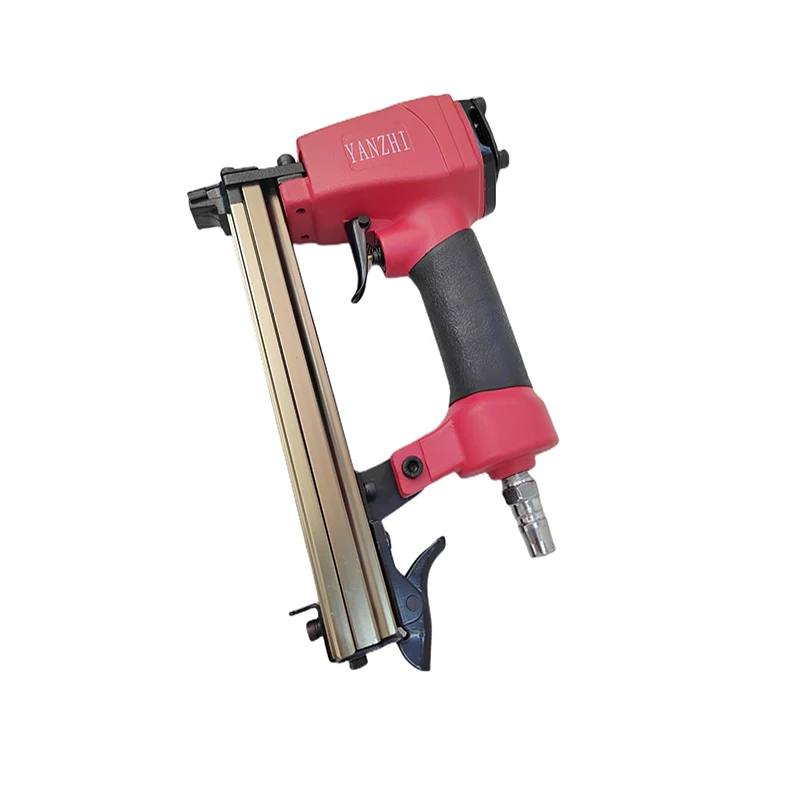 Pneumatic Staple Gun/Nail Gun Finish Nailer and Stapler 1.2x0.6mm Nail, 4-7Bar for DIY Project and Upholstery