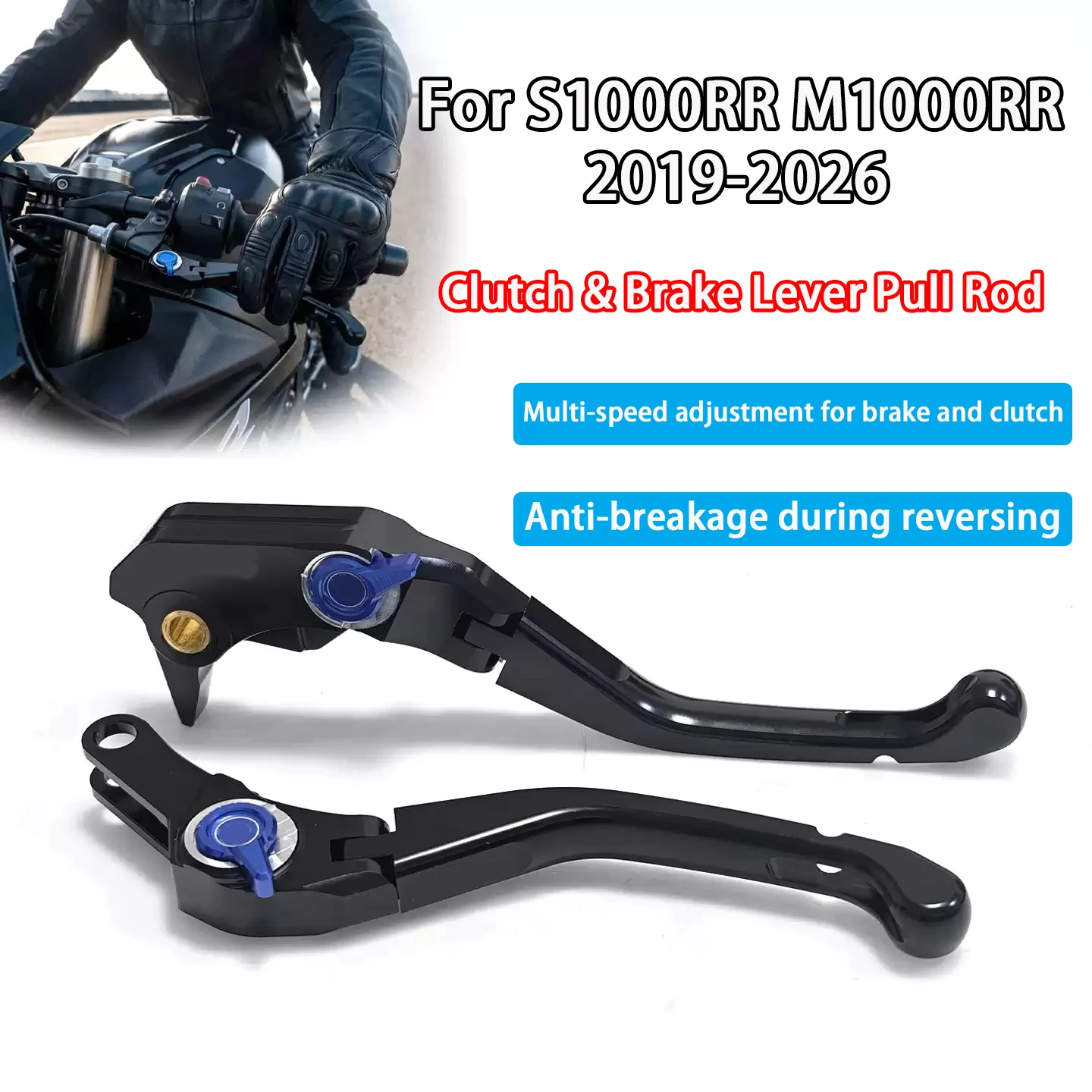 Motorcycle Accessories Brake and Clutch Levers Brake Lever Clutch Lever For BMW S1000RR/M M1000RR S 1000 RR/M M1000 RR 2019-2026