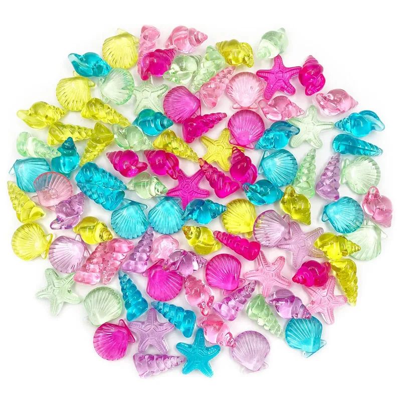 36Pcs Pirate Treasure Diamonds Sea Animals Toys Acrylic Gems Party Favors For Kids Birthday Gifts Kinder Spielzeuge