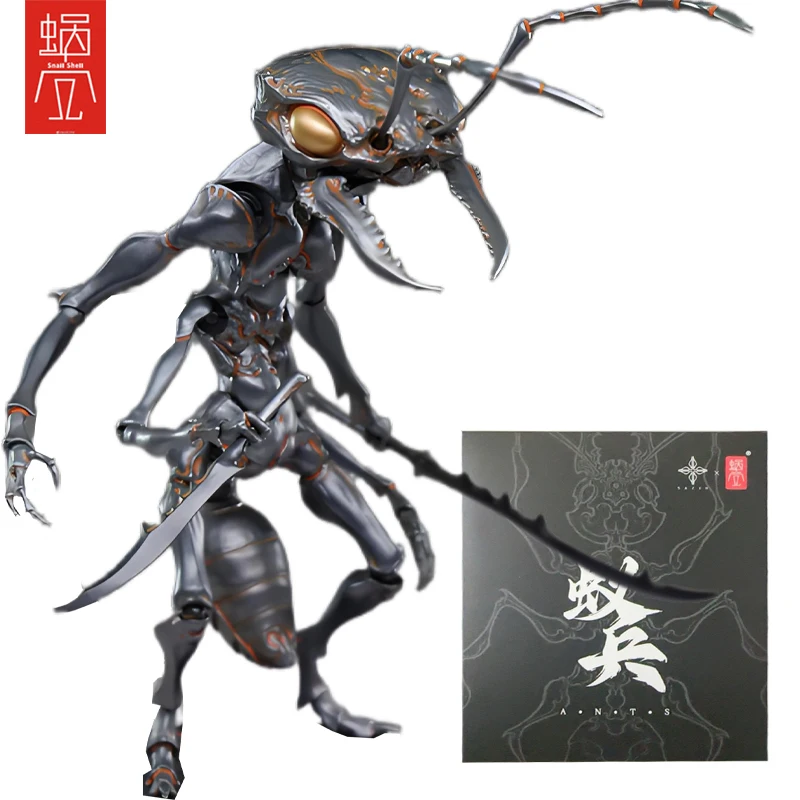 

Snail Shell Original Movable Series ANTS Anime Action Figure Assembly Model Toys Collectible Model Ornaments Gifts for Boys