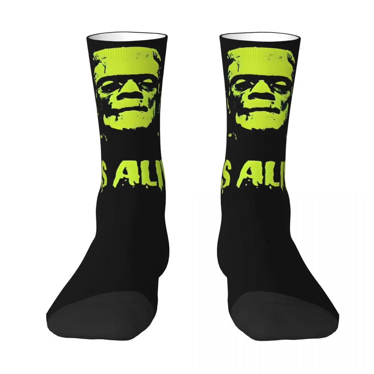 Monster Comuna enstein-chaussettes pour hommes et femmes, coupe-vent, belle impression, adaptées à toutes les saisons, cadeaux en élasthanne