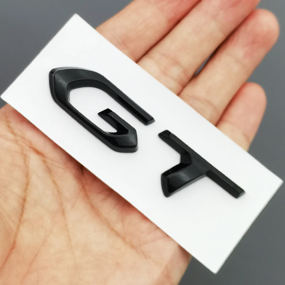 ثلاثية الأبعاد ABS سيارة ملصق GT شعار الجانب الحاجز الخلفي الجذع شارة لبيجو 308 408 508 207 208 3008 4008 2008 5008 اكسسوارات