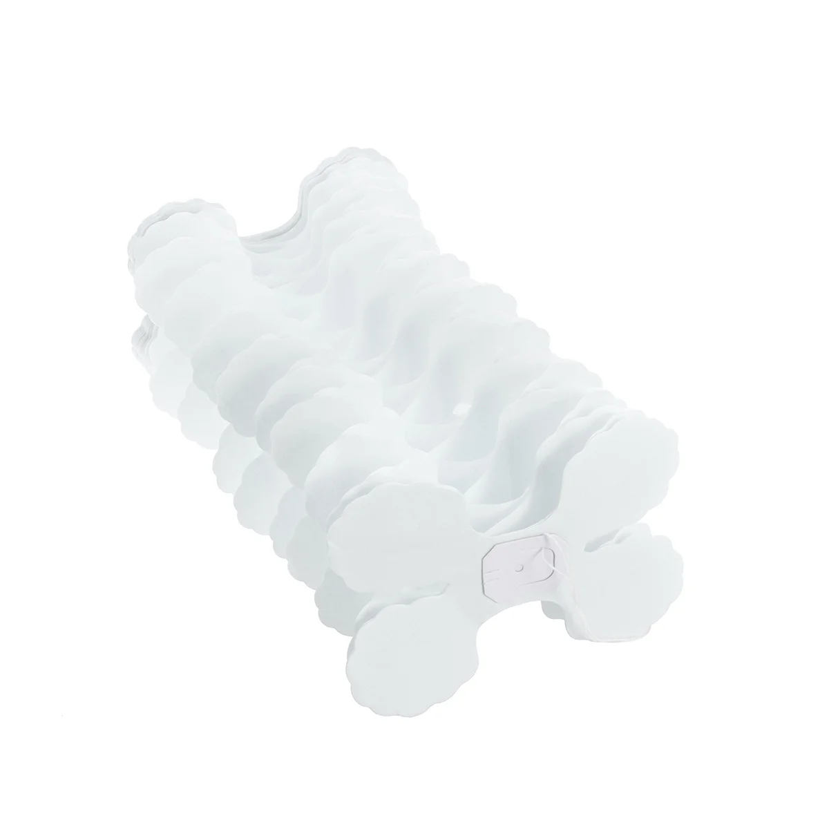 

10Pcs Tissue Paper Four-Leaf Clover Garland Strong Stereoscopic Design Hanging Party Decor for Christening Bachelorette