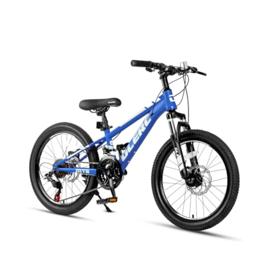 

20-дюймовый велосипед для мальчиков и девочек 6-14 лет, 21-скоростной горный велосипед с передней амортизацией и дисковыми тормозами, различные цвета