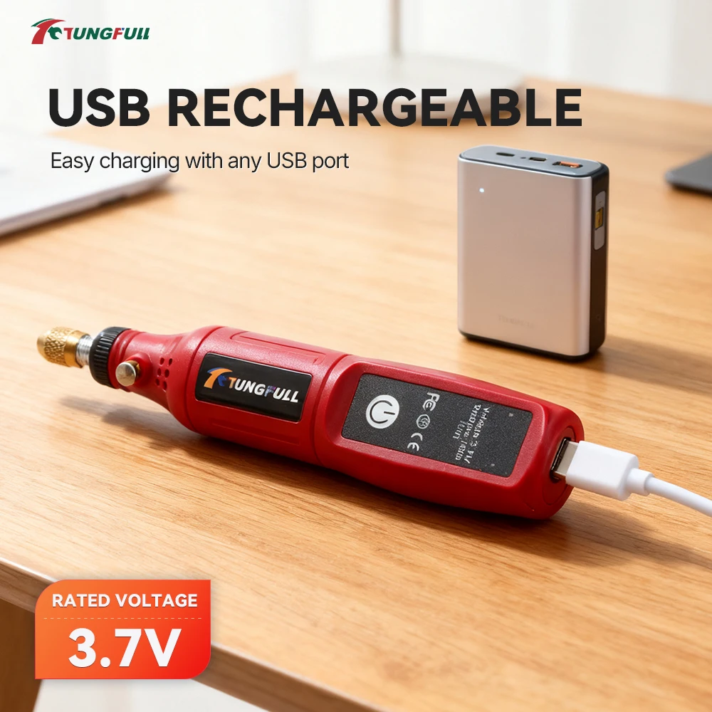 TUNGFULL 3.7V 무선 로터리 공구 USB 미니 - Power Tools Ingco 리뷰 및 가격