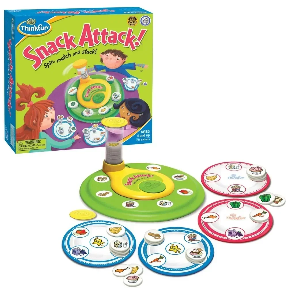 [Funny] Family parent-child Snack Attack Board Matching Stacking Game Educational puzzle toys interactive Board game kids gift