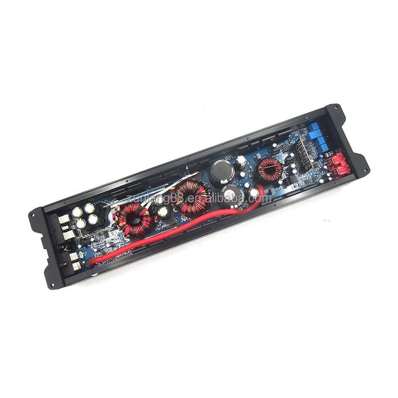 Factory OEM Monoblock Car Subwoofer Speaker Amplifier RMS 1500W Class D Mono Car Sound Korean Subwoofer Mono Amplifier