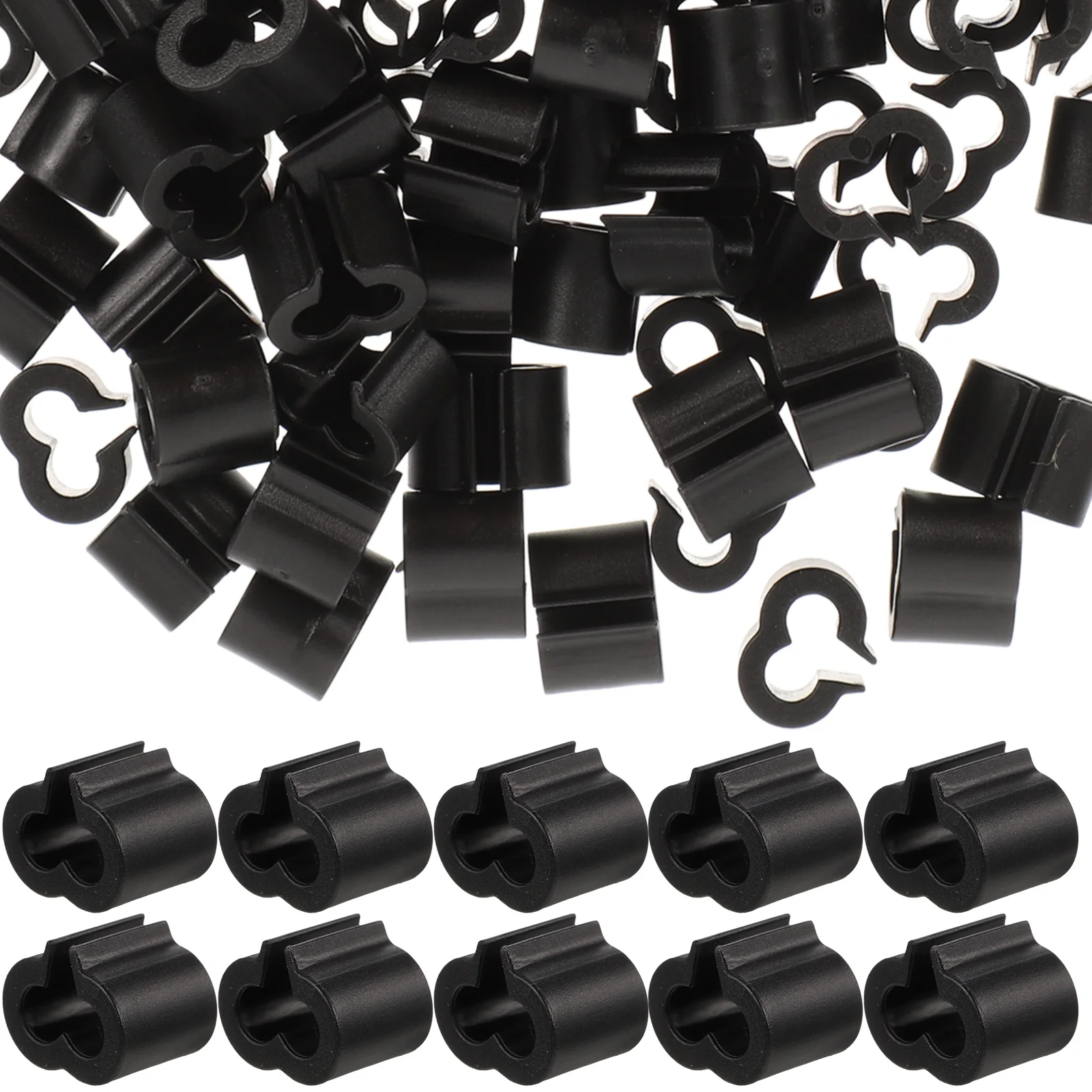 

100Pcs Chair Leg Tip Floor Protector Covers Anti Slip Furniture Feet Caps Smooth Glide for Dining Office Bar Chairs