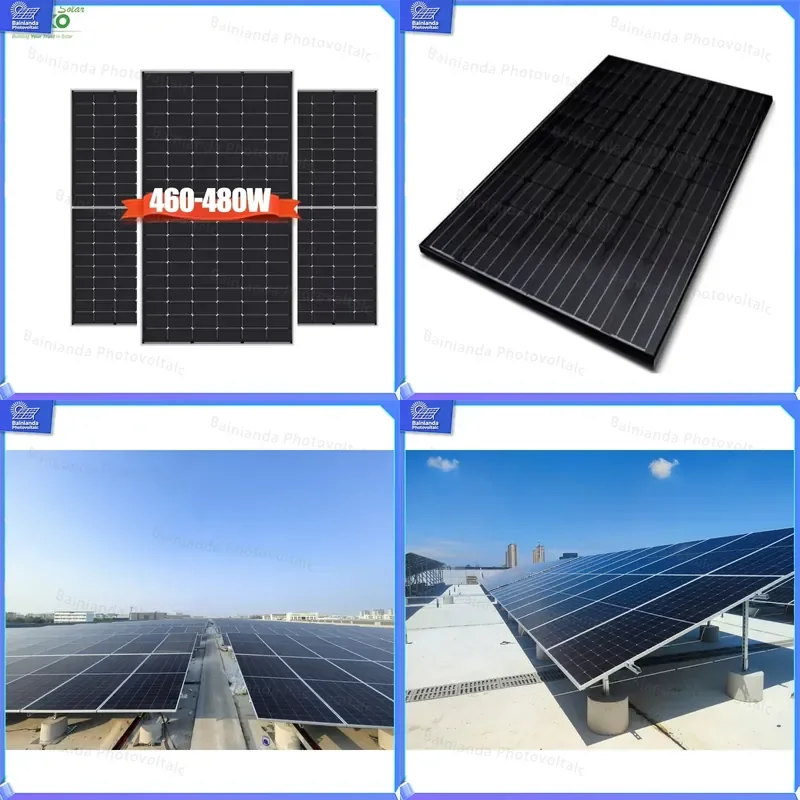Солнечная панель Jinkohu Neo 60HL4 V 460W 465W 470W 475W 480W N-типа, монокристаллическая, двусторонняя, с двойным стеклом, для крыш