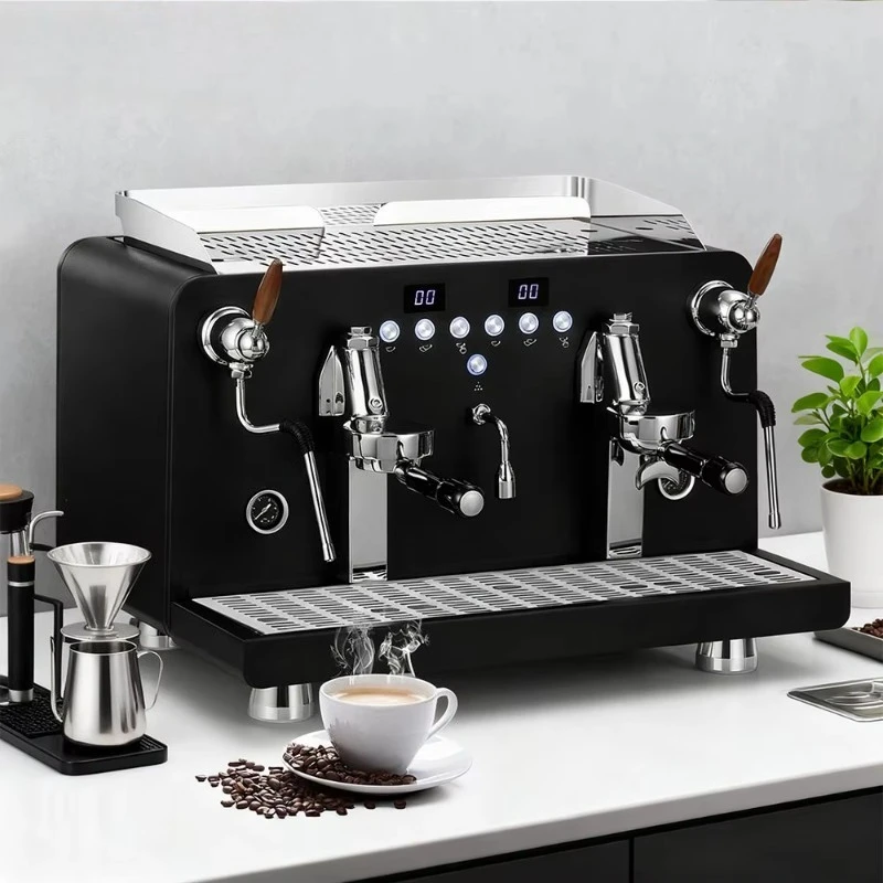 Professional Manufacturer Semi Automatic Commercial Coffee Maker Industrial Commercial Espresso Coffee Machine for Cafe