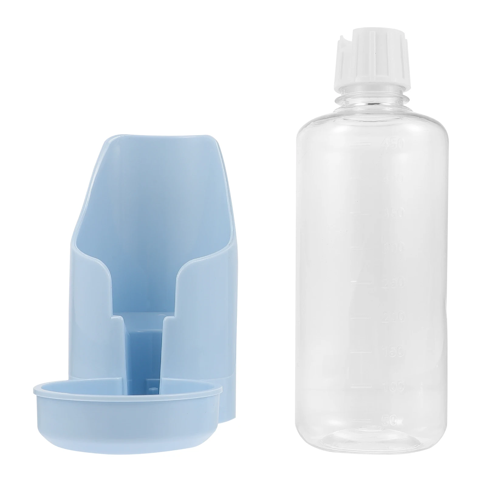 

Plastic Bird Water Feeder Automatic Continuous Supply Easy Add Fill Cage Installation Adjustable Height Prevent